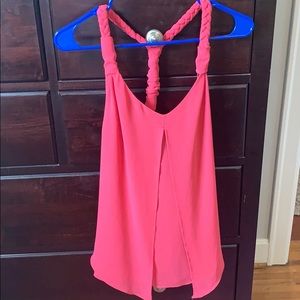Pink tank top